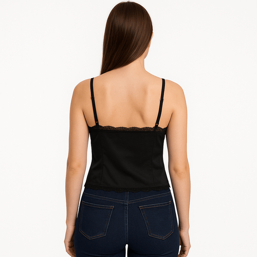 Blusa de encaje para mujer