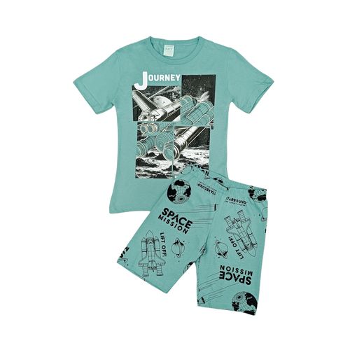 Pijama aqua para niño