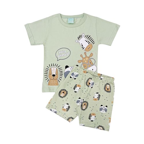 Pijama verde para niño