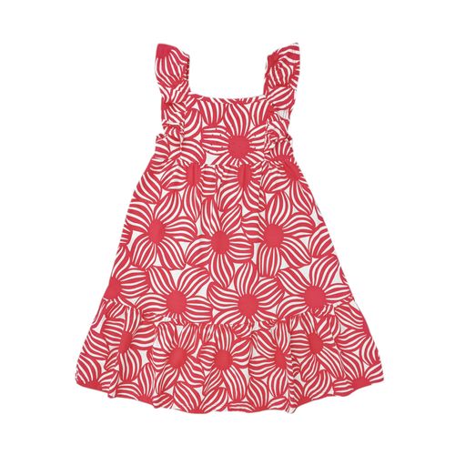 Vestido rojo para niña
