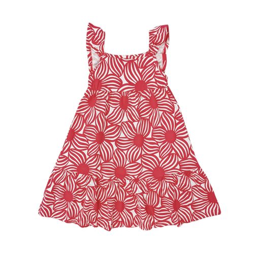 Vestido rojo para niña