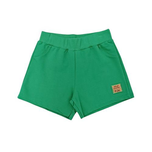 Short verde para niña