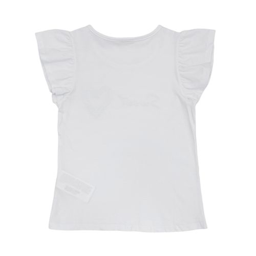 Blusa blanca para niña