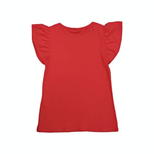 Blusa roja para niña
