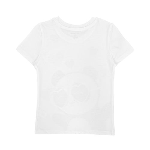 Camiseta blanca para niña