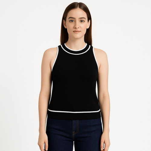 Blusa negra para mujer