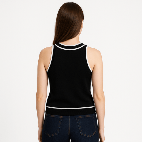 Blusa negra para mujer
