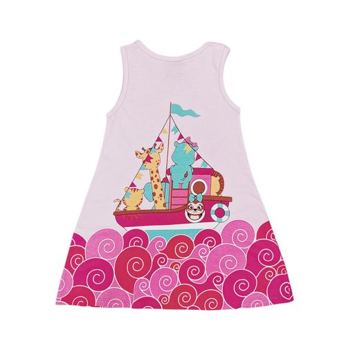 Vestido estampado para niña