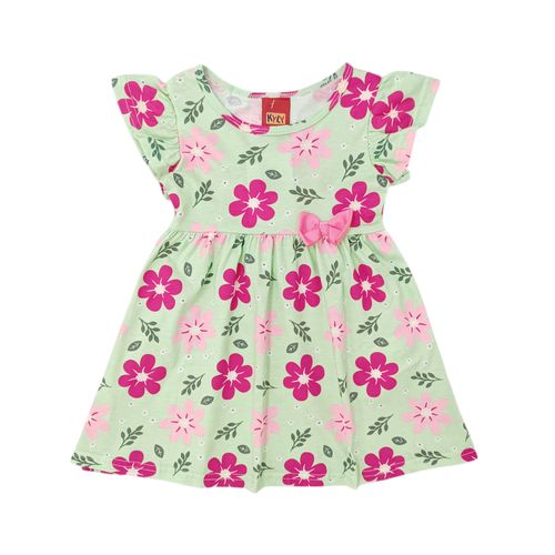 Vestido estampado para niña
