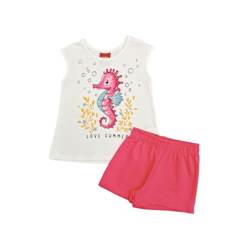 Conjunto estampado para niña