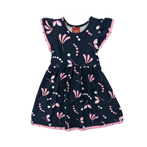 Vestido estampado para niña