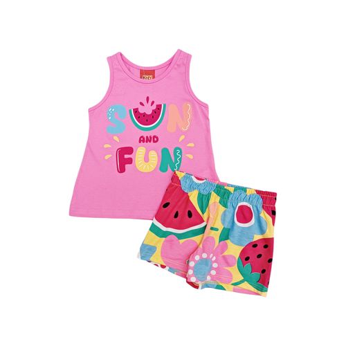 Conjunto estampado para niña