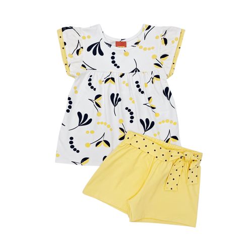 Conjunto estampado para niña