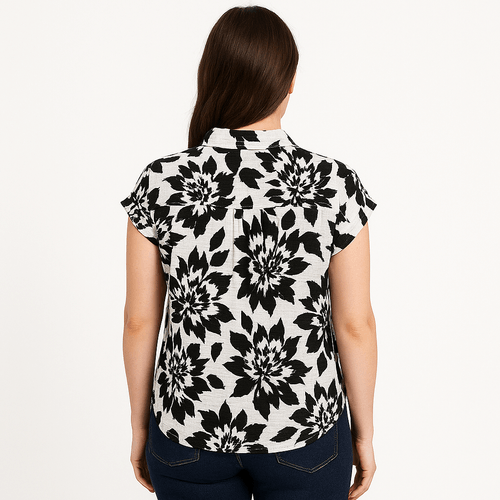 Blusa estampada para mujer