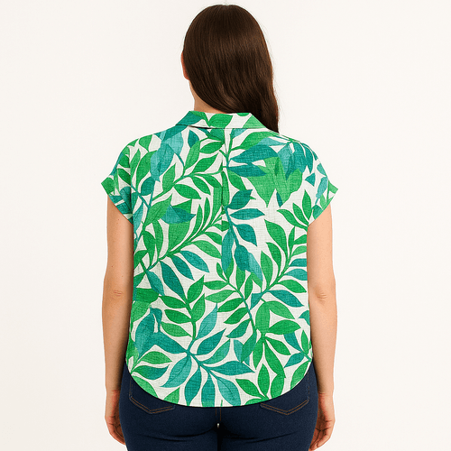 Blusa estampada para mujer