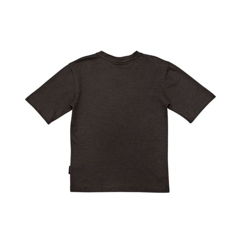 Camisa gris sólida para niño