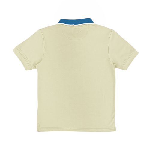 Camisa tipo polo amarilla para niño