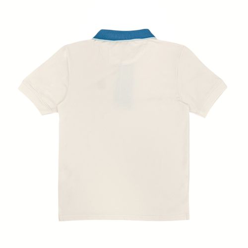 Camisa tipo polo ivory para niño