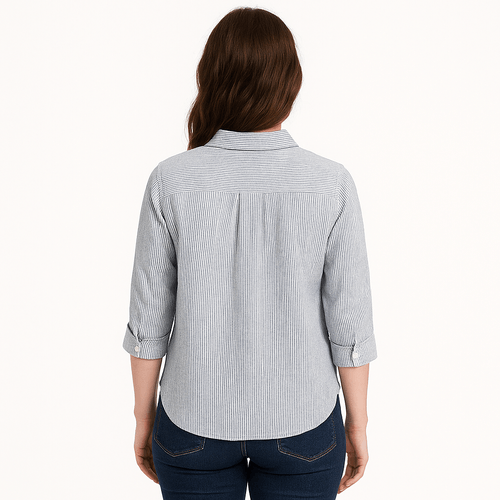 Blusa celeste para mujer