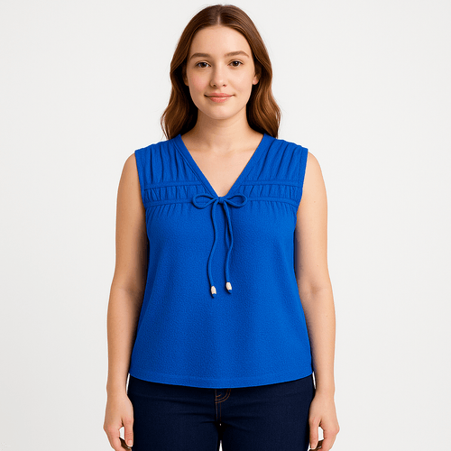 Blusa con textura para mujer