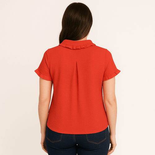 Blusa con textura para mujer