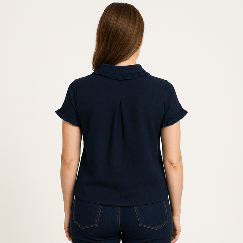 Blusa con textura para mujer
