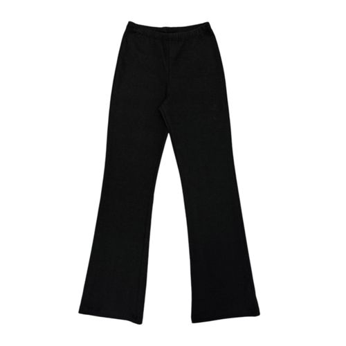 Leggins flare sólido para niña