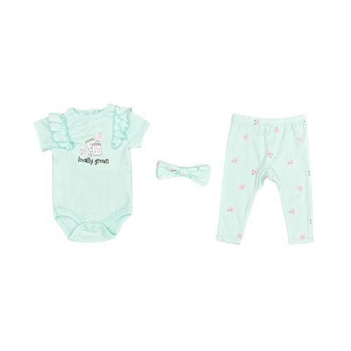 Set 3 piezas estampadas para bebé niña
