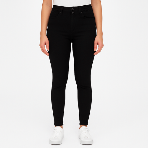Skinny jeans negro para mujer