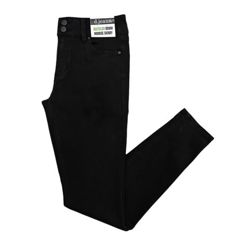 Skinny jeans negro para mujer
