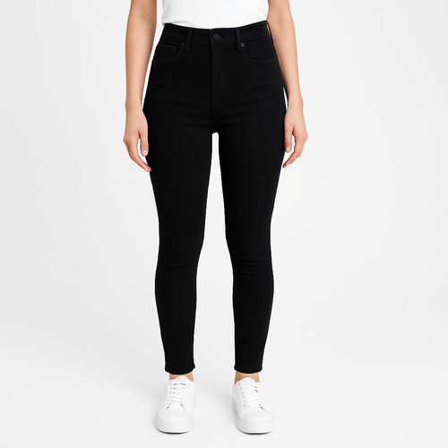 Skinny jeans sólido para mujer