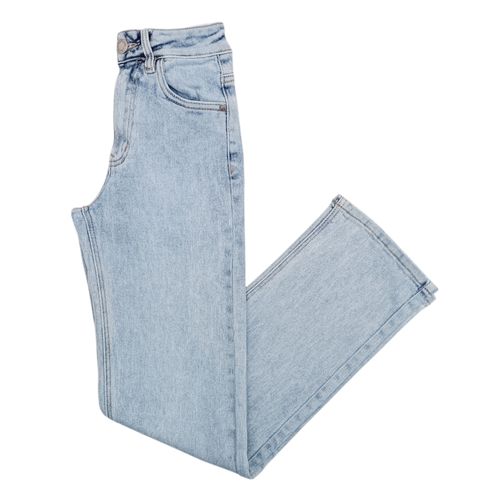 Straight jeans sólido para mujer