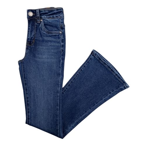 Flare jeans lavado para mujer