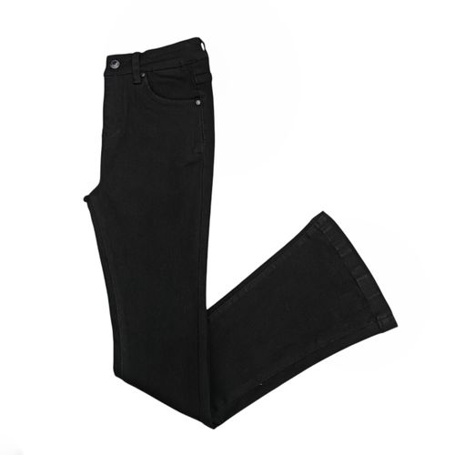Flare jeans sólido para mujer