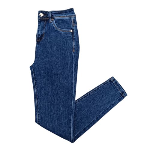 Skinny jeans sólido para mujer