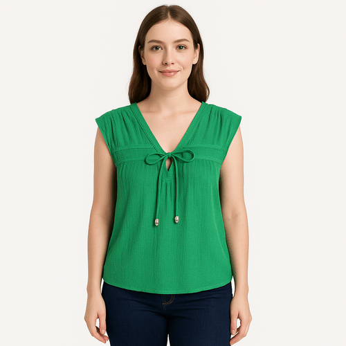 Blusa con textura para mujer