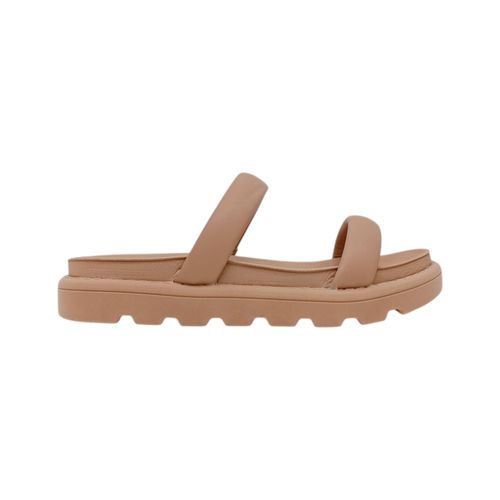 Sandalias café para mujer