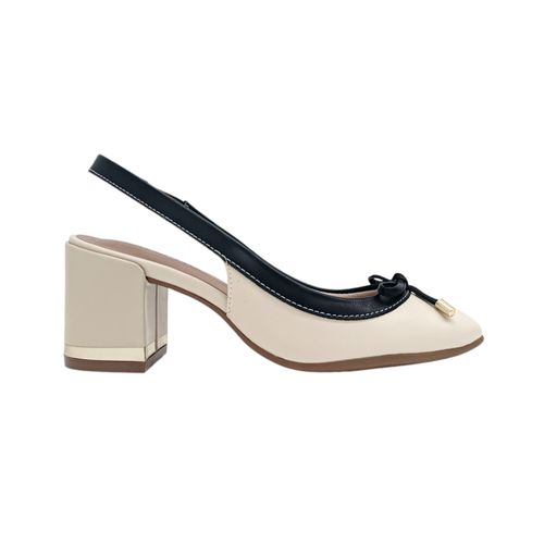 Tacones bicolor casuales