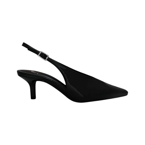 Flats negras slingback para mujer