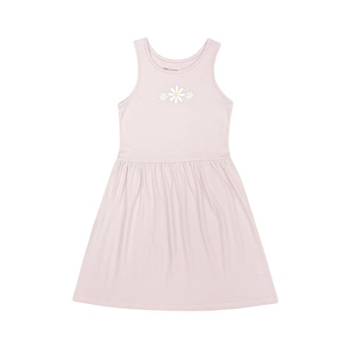 Vestido rosa para niña
