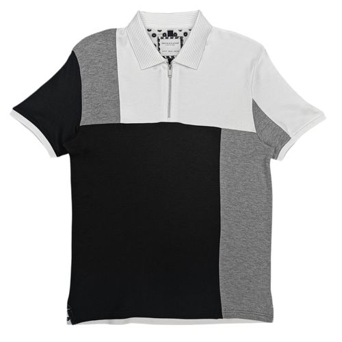 Camisa tipo polo multicolor para hombre