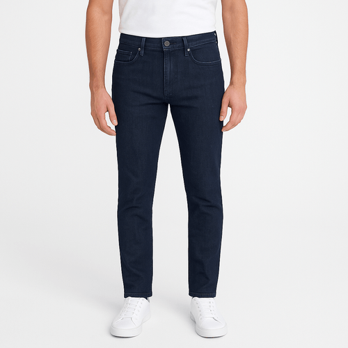 Slim jeans navy lavado para hombre