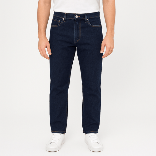 Straight jeans azul lavado para hombre