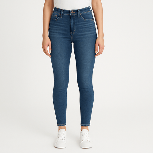 Skinny jeans lavado para mujer