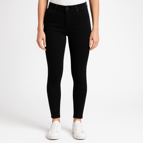 Skinny jeans negro sólido