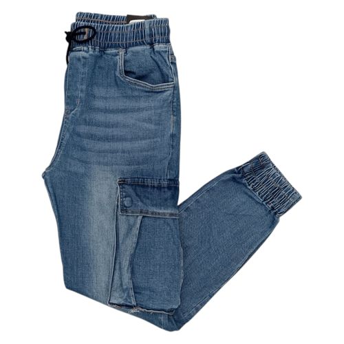 Jogger azul para hombre