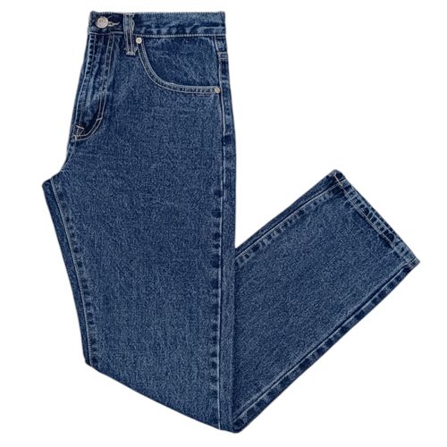 Jeans recto azul para hombre