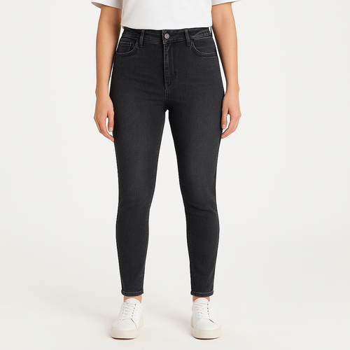 Skinny jeans lavado para mujer