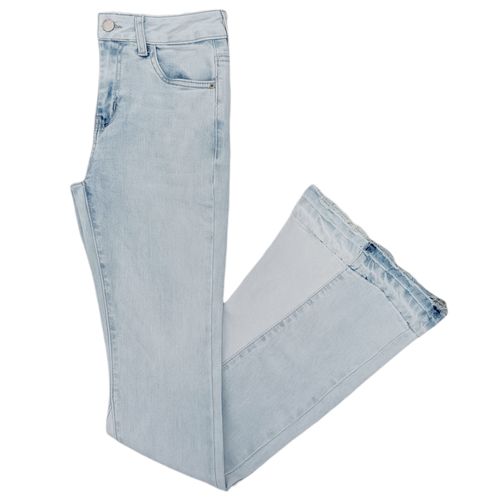 Flare jeans lavado para mujer