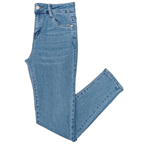 Skinny jeans sólido para mujer